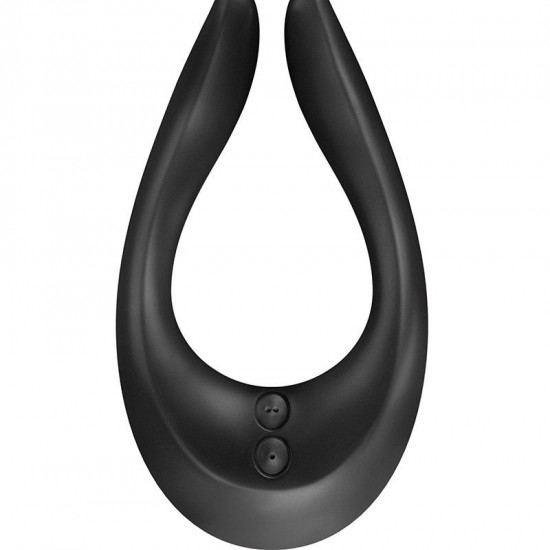 Вібратор для пар Satisfyer Endless Joy Black, 3 незалежні мотори, багатофункціональний Вібратор для пар Satisfyer Endless Joy Black, 3 незалежні мотори, багатофункціональний
