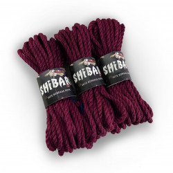 Джутова мотузка для шібарі Feral Feelings Shibari Rope, 8 м фіолетова
