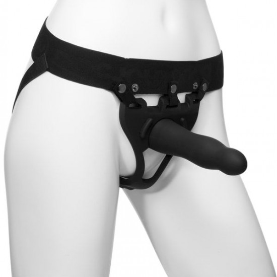 Страпон унісекс Doc Johnson Body Extensions - BE Daring, порожня насадка Страпон унісекс Doc Johnson Body Extensions - BE Daring, порожня насадка