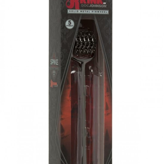 Колесо Вартенберга гольчасте на 5 рядів зубців Doc Johnson Kink- Spike - Solid Metal Pinwheel - 5 Wh Колесо Вартенберга гольчасте на 5 рядів зубців Doc Johnson Kink- Spike - Solid Metal Pinwheel - 5 Wh