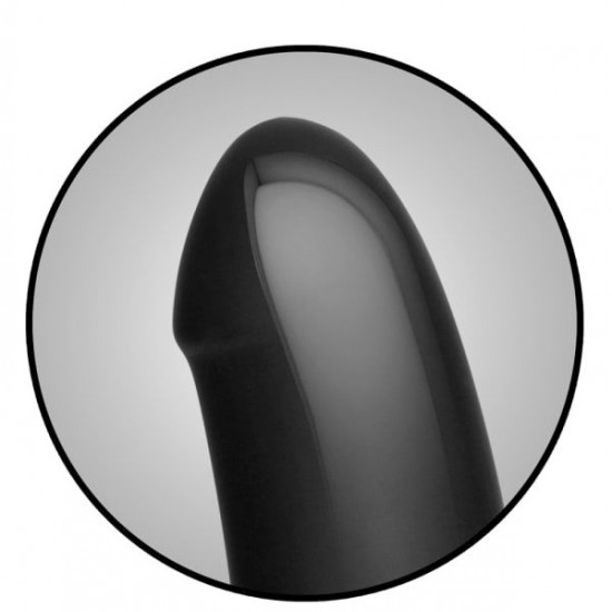 Анальний плаг з ділдо Doc Johnson Kink - Dual Density SECONDSKYN Fuck Plug - Black Анальний плаг з ділдо Doc Johnson Kink - Dual Density SECONDSKYN Fuck Plug - Black