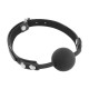 Классический кляп с силиконовым шариком Fetish Tentation Silicone Gag Ball Black