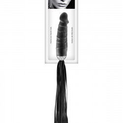 Флогер з ручкою-дилдо Fetish Tentation Whip with Dildo Handle