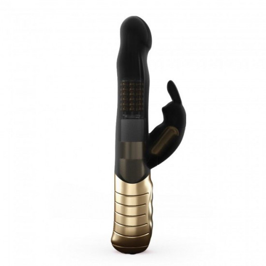 Вібратор-кролик Dorcel Baby Rabbit Gold 2.0 з перлинним масажем і головкою, що обертається Вібратор-кролик Dorcel Baby Rabbit Gold 2.0 з перлинним масажем і головкою, що обертається
