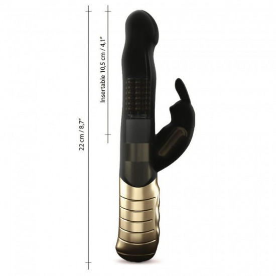Вібратор-кролик Dorcel Baby Rabbit Gold 2.0 з перлинним масажем і головкою, що обертається Вібратор-кролик Dorcel Baby Rabbit Gold 2.0 з перлинним масажем і головкою, що обертається