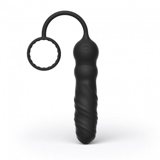 Анальний вібратор Dorcel Deep Seeker з ерекційним кільцем і пультом ДК Анальний вібратор Dorcel Deep Seeker з ерекційним кільцем і пультом ДК