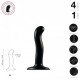Насадка для страпону Strap-On-Me P&G-Spot Dildo, силікон, розмір S Насадка для страпону Strap-On-Me P&G-Spot Dildo, силікон, розмір S