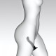 Насадка для страпону Strap-On-Me P&G-Spot Dildo, силікон, розмір S Насадка для страпону Strap-On-Me P&G-Spot Dildo, силікон, розмір S