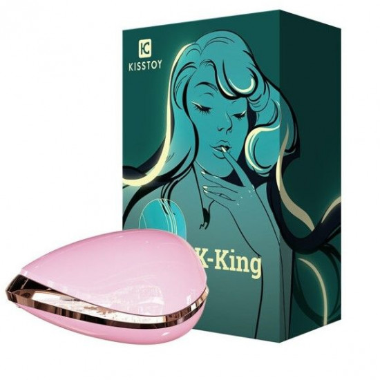 Вакуумний стимулятор KISTOY K-King Pink Вакуумний стимулятор KISTOY K-King Pink