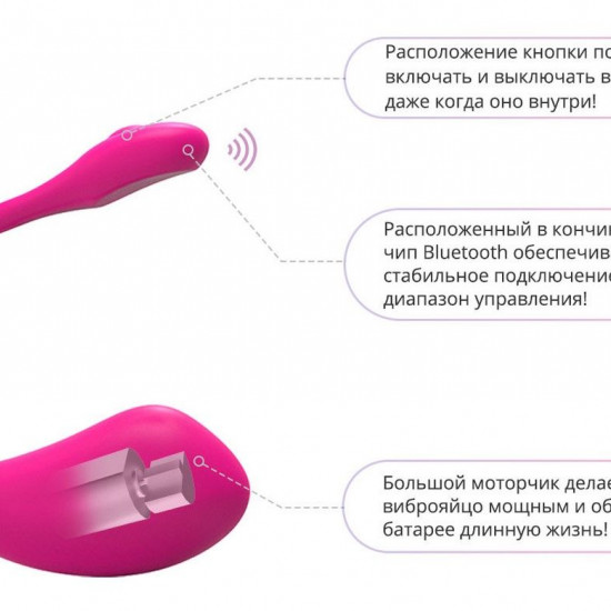 Смарт-віброяйце Lovense Lush 2 Смарт-віброяйце Lovense Lush 2