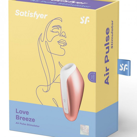 Мініатюрний вакуумний стимулятор Satisfyer Love Breeze Copper Мініатюрний вакуумний стимулятор Satisfyer Love Breeze Copper