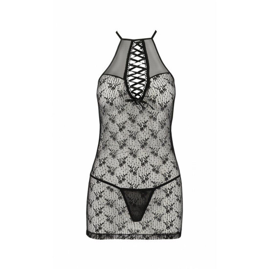 Напівпрозора сорочка AZALIA CHEMISE black L/XL Passion Напівпрозора сорочка AZALIA CHEMISE black L/XL Passion