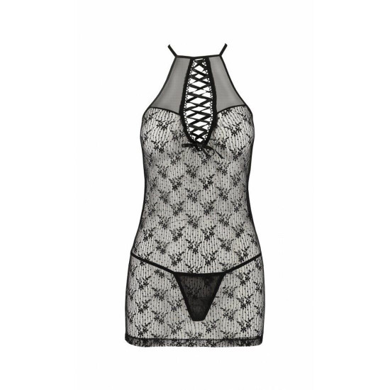 Напівпрозора сорочка AZALIA CHEMISE black XXL/XXXL Passion Напівпрозора сорочка AZALIA CHEMISE black XXL/XXXL Passion