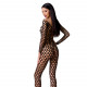 Бодістокінг з крупною сіткою Passion BS077 black Бодістокінг з крупною сіткою Passion BS077 black