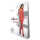 Бодістокінг з крупною сіткою Passion BS077 red Бодістокінг з крупною сіткою Passion BS077 red
