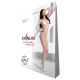 Бодістокінг з крупною сіткою Passion BS077 white Бодістокінг з крупною сіткою Passion BS077 white