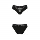 Трусики з широкою гумкою і мереживом Passion PS001 PANTIES black, size L Трусики з широкою гумкою і мереживом Passion PS001 PANTIES black, size L