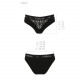 Трусики з широкою гумкою і мереживом Passion PS001 PANTIES black, size S Трусики з широкою гумкою і мереживом Passion PS001 PANTIES black, size S