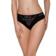 Трусики з широкою гумкою і мереживом Passion PS001 PANTIES black, size XL Трусики з широкою гумкою і мереживом Passion PS001 PANTIES black, size XL