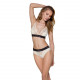 Трусики з широкою гумкою і мереживом Passion PS001 PANTIES ecru, size S Трусики з широкою гумкою і мереживом Passion PS001 PANTIES ecru, size S