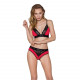 Трусики з широкою гумкою і мереживом Passion PS001 PANTIES red/black, size L Трусики з широкою гумкою і мереживом Passion PS001 PANTIES red/black, size L
