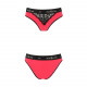 Трусики з широкою гумкою і мереживом Passion PS001 PANTIES red/black, size M Трусики з широкою гумкою і мереживом Passion PS001 PANTIES red/black, size M