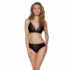 Еластичний топ з мереживом Passion PS001 TOP black, size L Еластичний топ з мереживом Passion PS001 TOP black, size L