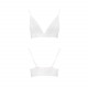 Еластичний топ з мереживом Passion PS001 TOP white, size L Еластичний топ з мереживом Passion PS001 TOP white, size L