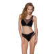 Трусики з прозорою вставкою Passion PS002 PANTIES black, size M Трусики з прозорою вставкою Passion PS002 PANTIES black, size M
