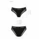 Трусики з прозорою вставкою Passion PS002 PANTIES black, size XL Трусики з прозорою вставкою Passion PS002 PANTIES black, size XL