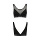 Топ з прозорою вставкою Passion PS002 TOP black, size L Топ з прозорою вставкою Passion PS002 TOP black, size L