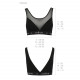 Топ з прозорою вставкою Passion PS002 TOP black, size M Топ з прозорою вставкою Passion PS002 TOP black, size M