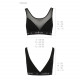 Топ з прозорою вставкою Passion PS002 TOP black, size XL Топ з прозорою вставкою Passion PS002 TOP black, size XL