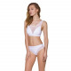 Топ з прозорою вставкою Passion PS002 TOP white, size S Топ з прозорою вставкою Passion PS002 TOP white, size S