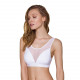 Топ з прозорою вставкою Passion PS002 TOP white, size S Топ з прозорою вставкою Passion PS002 TOP white, size S