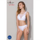 Топ з прозорою вставкою Passion PS002 TOP white, size XL Топ з прозорою вставкою Passion PS002 TOP white, size XL