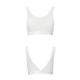 Топ з прозорою вставкою Passion PS002 TOP white, size XL Топ з прозорою вставкою Passion PS002 TOP white, size XL