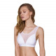 Топ з прозорою вставкою Passion PS002 TOP white, size XL Топ з прозорою вставкою Passion PS002 TOP white, size XL