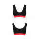 Спортивний топ на широких бретелях Passion PS003 TOP black, size M Спортивний топ на широких бретелях Passion PS003 TOP black, size M