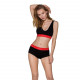 Спортивний топ на широких бретелях Passion PS003 TOP black, size M Спортивний топ на широких бретелях Passion PS003 TOP black, size M