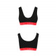 Спортивний топ на широких бретелях Passion PS003 TOP black, size S Спортивний топ на широких бретелях Passion PS003 TOP black, size S