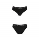 Трусики-сліпи з бавовни з еластаном Passion PS004 PANTIES black, size M Трусики-сліпи з бавовни з еластаном Passion PS004 PANTIES black, size M