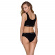Спортивний топ з широкою гумкою Passion PS004 TOP black, size S Спортивний топ з широкою гумкою Passion PS004 TOP black, size S