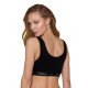 Спортивний топ з широкою гумкою Passion PS004 TOP black, size S Спортивний топ з широкою гумкою Passion PS004 TOP black, size S