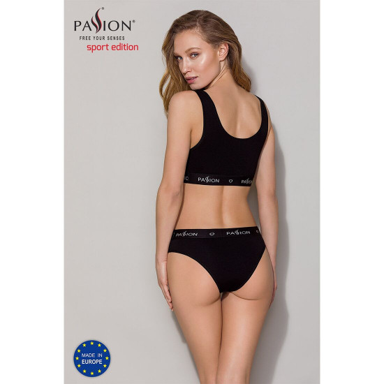 Спортивний топ з широкою гумкою Passion PS004 TOP black, size XL Спортивний топ з широкою гумкою Passion PS004 TOP black, size XL