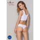 Спортивний топ з еластичної бавовни Passion PS005 TOP white, size M Спортивний топ з еластичної бавовни Passion PS005 TOP white, size M