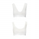 Спортивний топ з еластичної бавовни Passion PS005 TOP white, size M Спортивний топ з еластичної бавовни Passion PS005 TOP white, size M