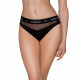 Трусики з прозорою вставкою Passion PS006 PANTIES black, size M Трусики з прозорою вставкою Passion PS006 PANTIES black, size M