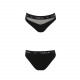 Трусики з прозорою вставкою Passion PS006 PANTIES black, size M Трусики з прозорою вставкою Passion PS006 PANTIES black, size M