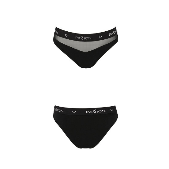 Трусики з прозорою вставкою Passion PS006 PANTIES black, size S Трусики з прозорою вставкою Passion PS006 PANTIES black, size S